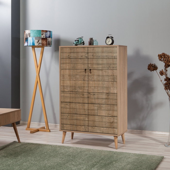 Hanah Home Multibox - 728 Armario Multiusos Roble Sonoma